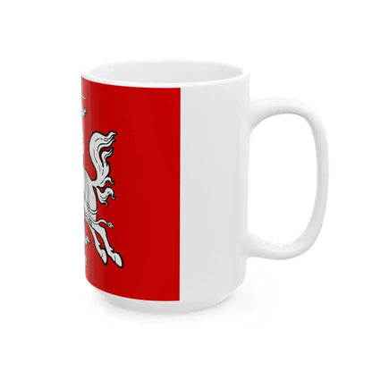 Flag of the Republic of Lithuania 1920s (Lithuania) White Coffee Mug - Go Mug Yourself
