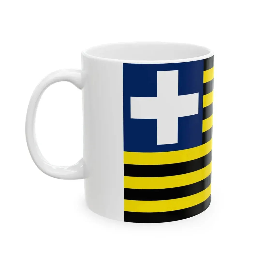 Flag of the Republic of Maryland (Liberia) White Coffee Mug - Go Mug Yourself