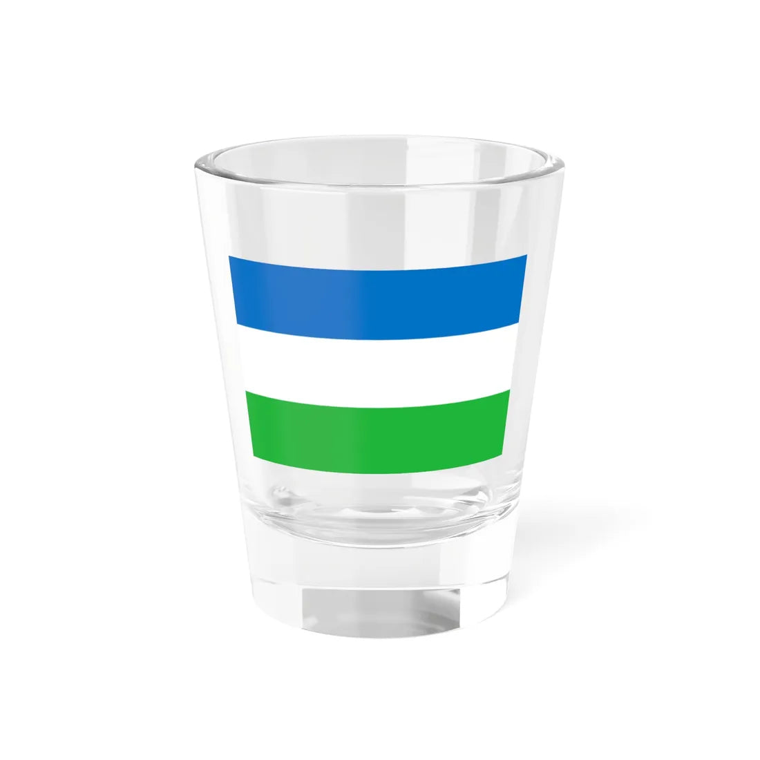 Flag of the Republic of Molossia Shot Glass 1.5oz 1.5oz - Go Mug Yourself