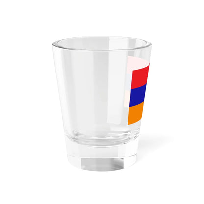Flag of the Republic of Mountainous Armenia (Armenia) Shot Glass 1.5oz - Go Mug Yourself