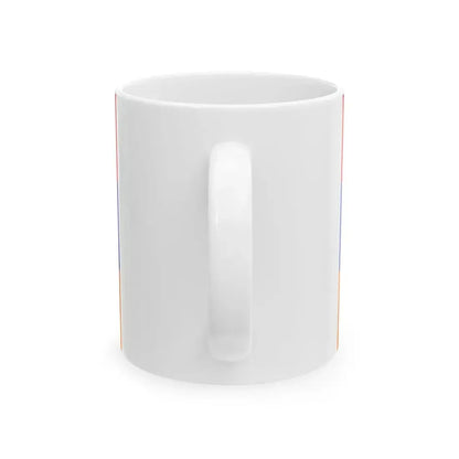 Flag of the Republic of Mountainous Armenia (Armenia) White Coffee Mug - Go Mug Yourself