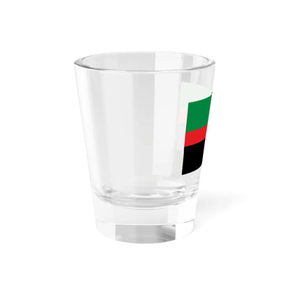 Flag of the Republic of New Afrika (United States) Shot Glass 1.5oz - Go Mug Yourself