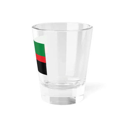 Flag of the Republic of New Afrika (United States) Shot Glass 1.5oz - Go Mug Yourself