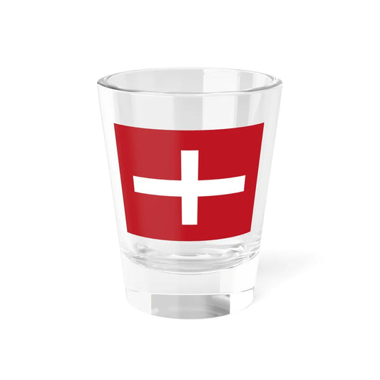 Flag of the Republic of Noli (Italy) Shot Glass 1.5oz 1.5oz - Go Mug Yourself