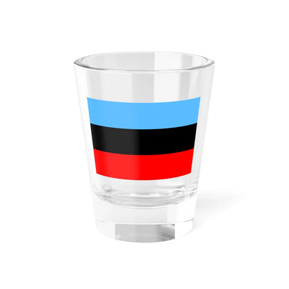 Flag of the Republic of Pontecorvo (Italy) Shot Glass 1.5oz 1.5oz - Go Mug Yourself