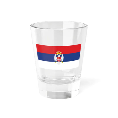 Flag of The Republic of Serbian Krajina (Croatia) Shot Glass 1.5oz 1.5oz - Go Mug Yourself
