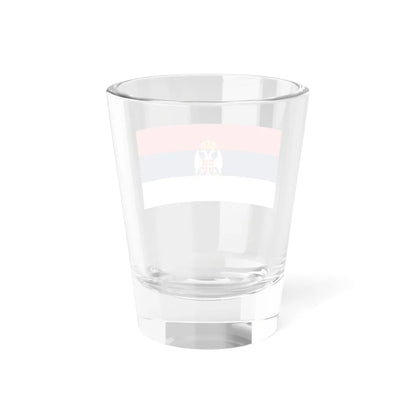 Flag of The Republic of Serbian Krajina (Croatia) Shot Glass 1.5oz - Go Mug Yourself