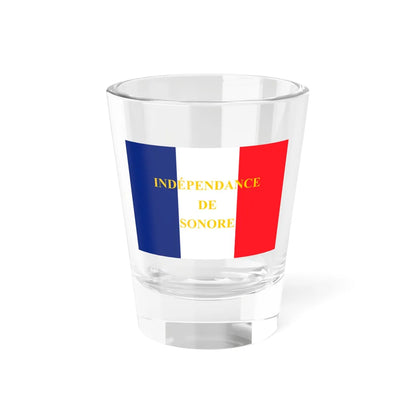 Flag of the Republic of Sonora Raousset-Boulbon (France) Shot Glass 1.5oz 1.5oz - Go Mug Yourself