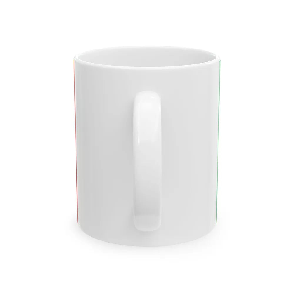 Flag of the Republic of the Congo (Congo) White Coffee Mug - Go Mug Yourself
