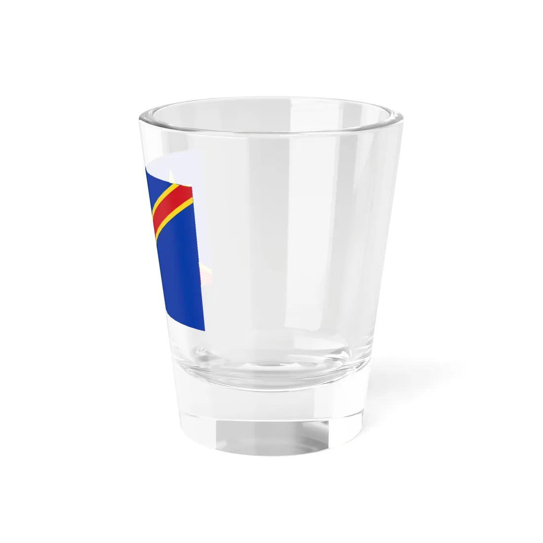 Flag of the Republic of the Congo Léopoldville 1963-1966 (Congo) Shot Glass 1.5oz - Go Mug Yourself