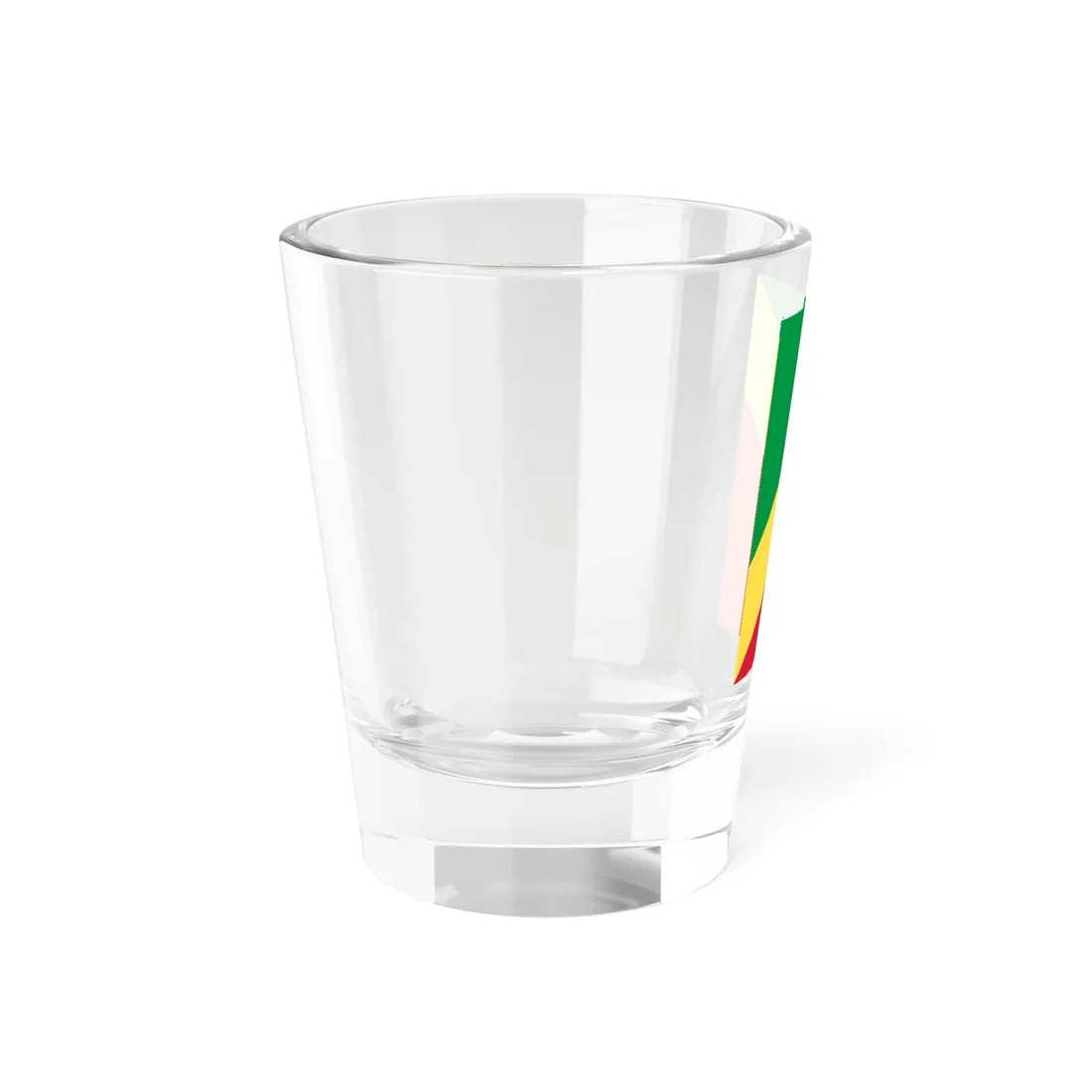 Flag of the Republic of the Congo vertical (Congo) Shot Glass 1.5oz - Go Mug Yourself