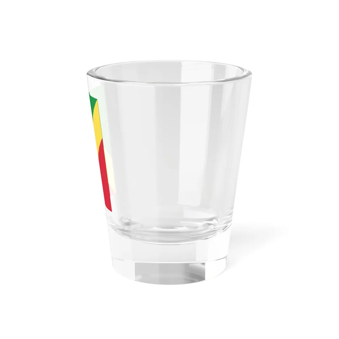 Flag of the Republic of the Congo vertical (Congo) Shot Glass 1.5oz - Go Mug Yourself