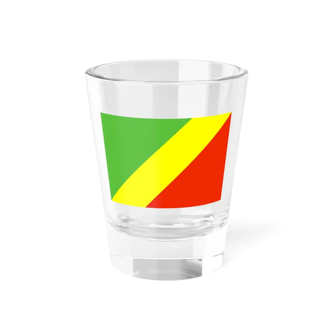 Flag of the Republic of the Congo WFB 2000 (Congo) Shot Glass 1.5oz 1.5oz - Go Mug Yourself