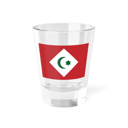 Flag of the Republic of the Rif Shot Glass 1.5oz 1.5oz - Go Mug Yourself