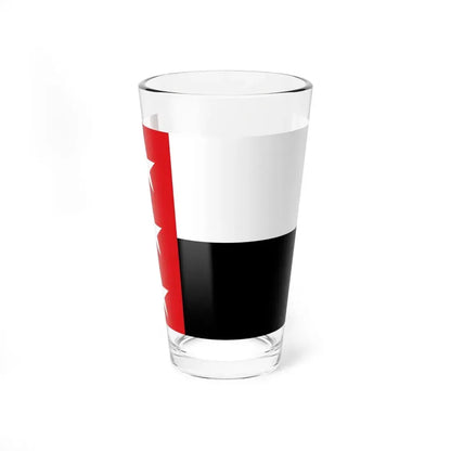 Flag of the Republic of the Rio Grande - Pint Glass 16oz 16oz - Go Mug Yourself