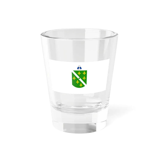 Flag of the Republic of Western Bosnia Fictitious (Bosnia and Herzegovina) Shot Glass 1.5oz 1.5oz - Go Mug Yourself