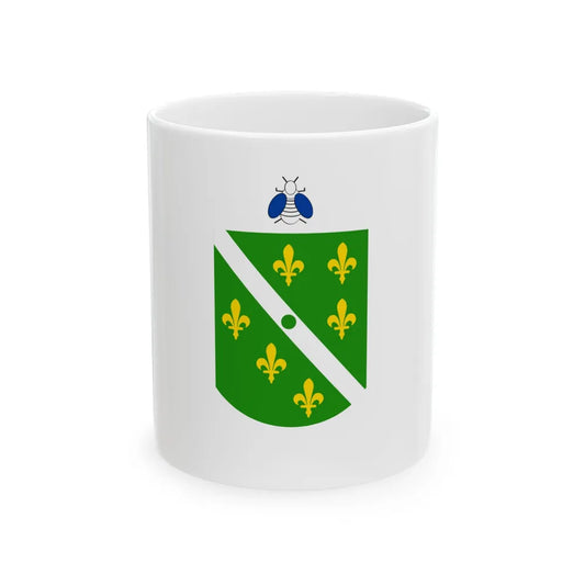 Flag of the Republic of Western Bosnia Fictitious (Bosnia and Herzegovina) White Coffee Mug 11oz - Go Mug Yourself
