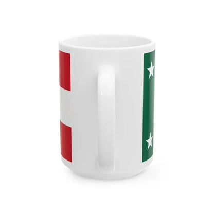 Flag of the Republic of Yucatan (Mexico) White Coffee Mug - Go Mug Yourself