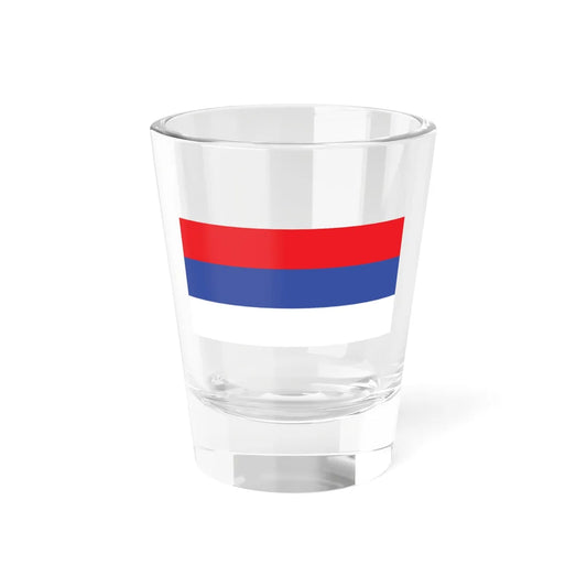 Flag of the Republika Srpska (Bosnia and Herzegovina) Shot Glass 1.5oz 1.5oz - Go Mug Yourself