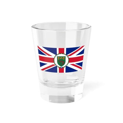 Flag of the Resident Commissioner of Basutoland (Lesotho) Shot Glass 1.5oz 1.5oz - Go Mug Yourself