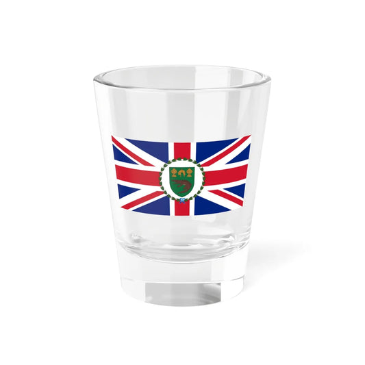 Flag of the Resident Commissioner of Basutoland (Lesotho) Shot Glass 1.5oz 1.5oz - Go Mug Yourself