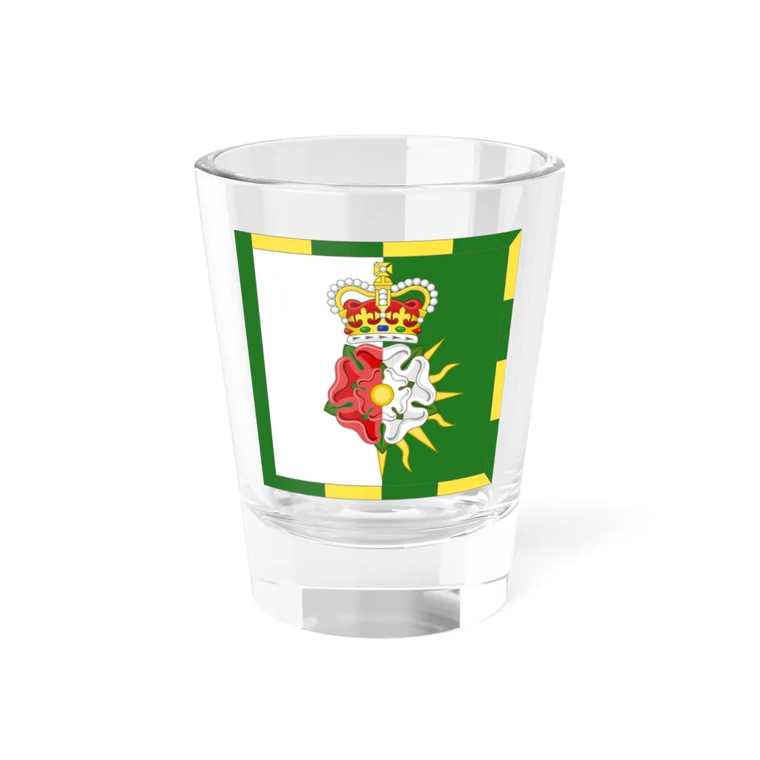 Flag of the Richmond Herald of Arms (United Kingdom) Shot Glass 1.5oz 1.5oz - Go Mug Yourself