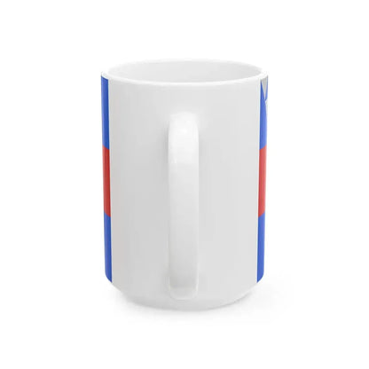 Flag of the Robinson Rancheria (United States) White Coffee Mug - Go Mug Yourself