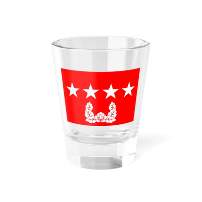 Flag of the ROK Army General OF-9 (Korea) Shot Glass 1.5oz 1.5oz - Go Mug Yourself