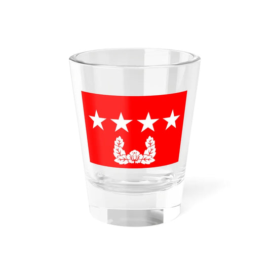 Flag of the ROK Army General OF-9 (Korea) Shot Glass 1.5oz 1.5oz - Go Mug Yourself