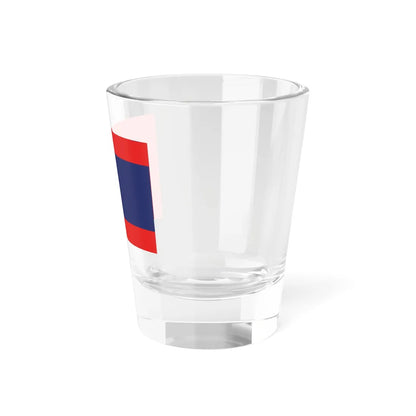 Flag of the Rokan Hilir Regency (Indonesia) Shot Glass 1.5oz - Go Mug Yourself