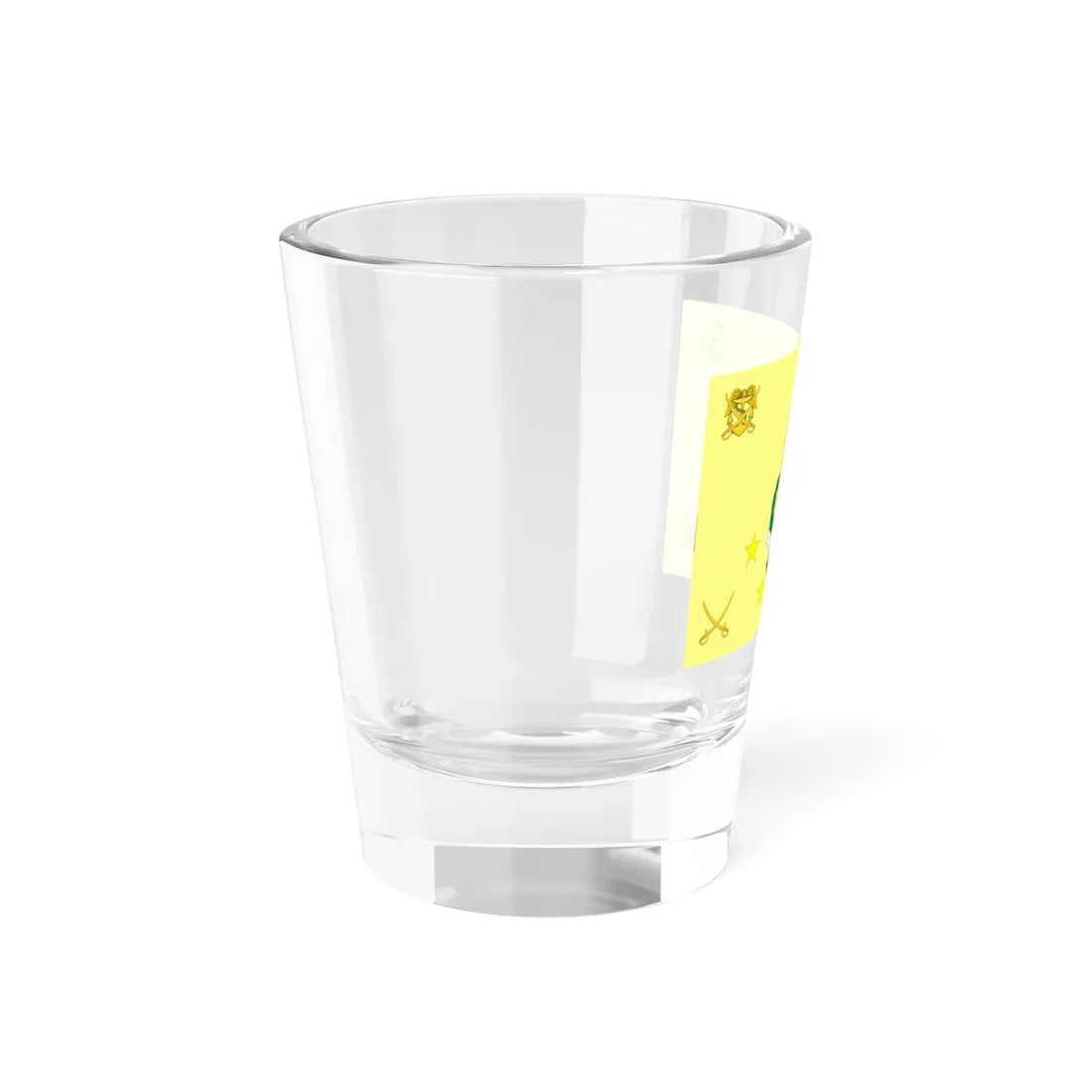 Flag of the Romanian General Staff Obverse (Oman) Shot Glass 1.5oz - Go Mug Yourself