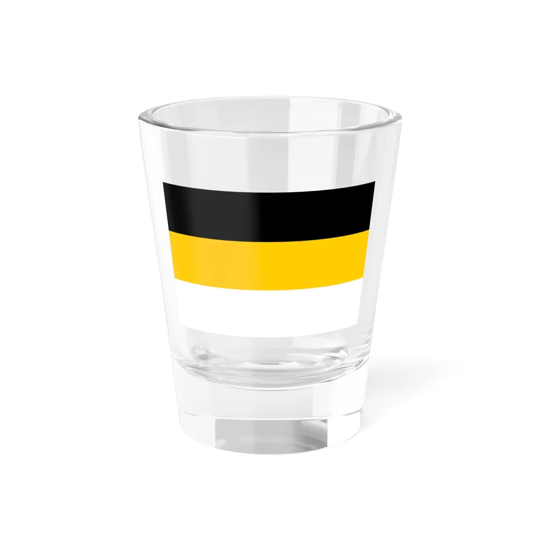 Flag of the Romanov Monarchy (Estonia) Shot Glass 1.5oz 1.5oz - Go Mug Yourself