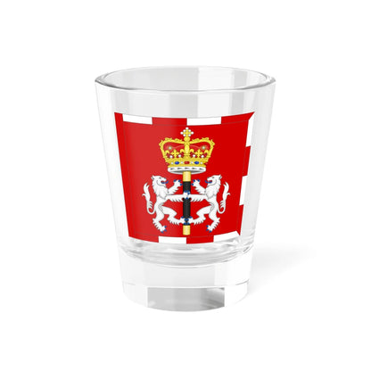 Flag of the Ross Herald Extraordinary (Scotland) Shot Glass 1.5oz 1.5oz - Go Mug Yourself
