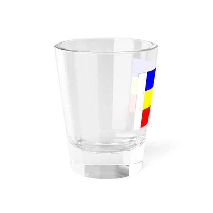 Flag of the Rostov Oblast (Russia) Shot Glass 1.5oz - Go Mug Yourself