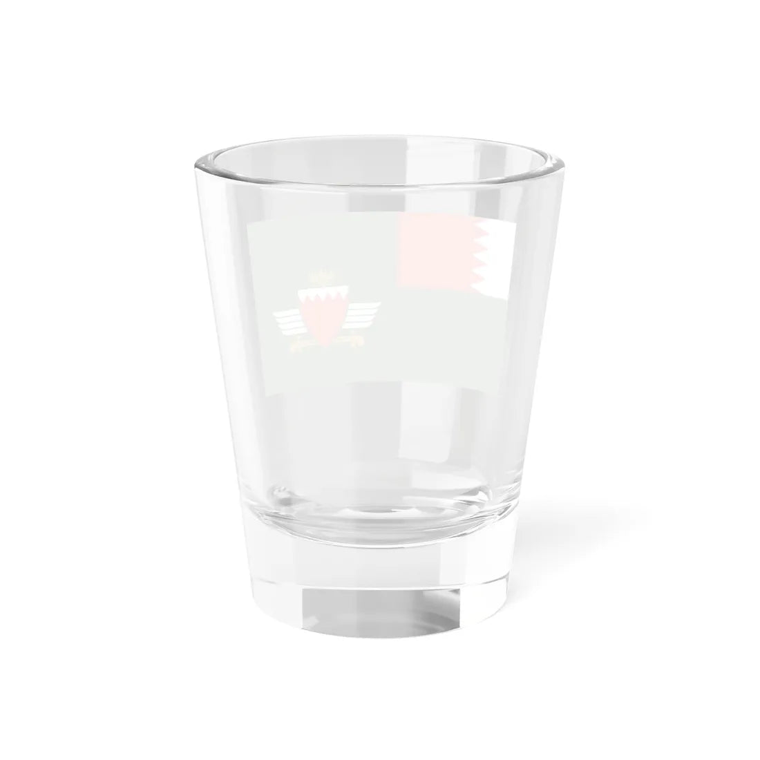 Flag of the Royal Bahraini Army (Bahrain) Shot Glass 1.5oz - Go Mug Yourself