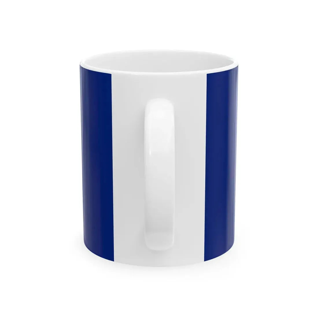 Flag of the Royal Brunei Police Force (Brunei) White Coffee Mug - Go Mug Yourself