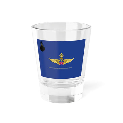 Flag of the Royal Cambodian Air Force (Cambodia) Shot Glass 1.5oz 1.5oz - Go Mug Yourself