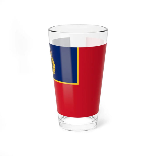 Flag of the Royal Canadian Mounted Police (Canada) Pint Glass 16oz 16oz - Go Mug Yourself