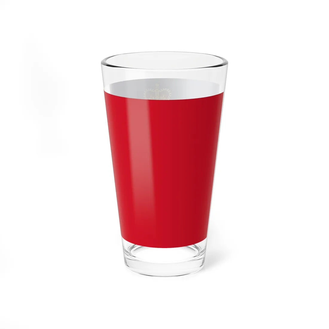Flag of the Royal Canadian Mounted Police (Canada) Pint Glass 16oz - Go Mug Yourself