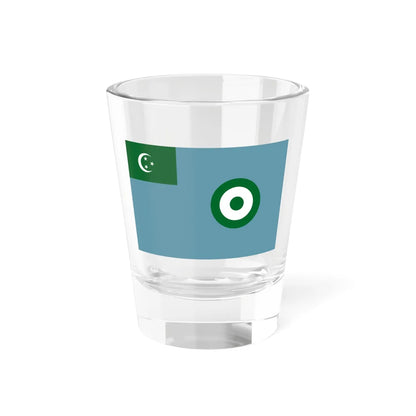 Flag of the Royal Egyptian Air Force 1922-1952 (Egypt) Shot Glass 1.5oz 1.5oz - Go Mug Yourself