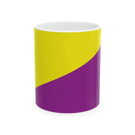 Flag of the Royal Family Members without Portfolio of Kelantan (Malaysia) White Coffee Mug 11oz - Go Mug Yourself