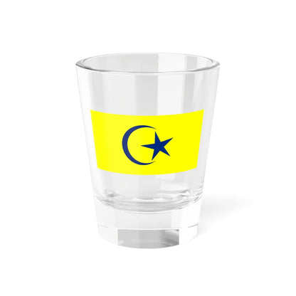 Flag of the Royal Family of Johor (Malaysia) Shot Glass 1.5oz 1.5oz - Go Mug Yourself