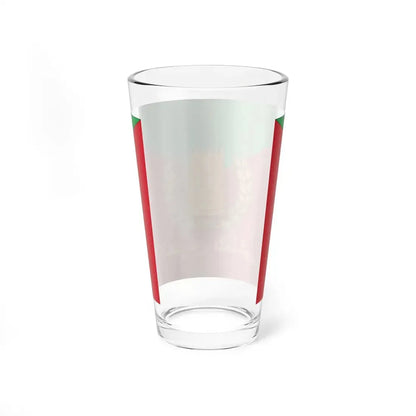 Flag of the Royal Guard of Bahrain (Bahrain) Pint Glass 16oz - Go Mug Yourself