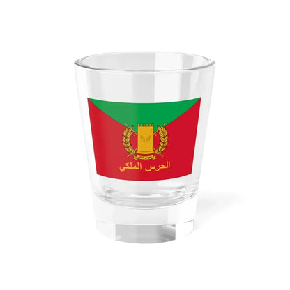 Flag of the Royal Guard of Bahrain (Bahrain) Shot Glass 1.5oz 1.5oz - Go Mug Yourself