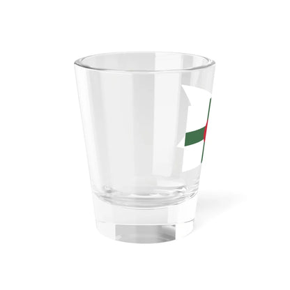 Flag of the Royal Hungarian High Command 1928 (Hungary) Shot Glass 1.5oz - Go Mug Yourself