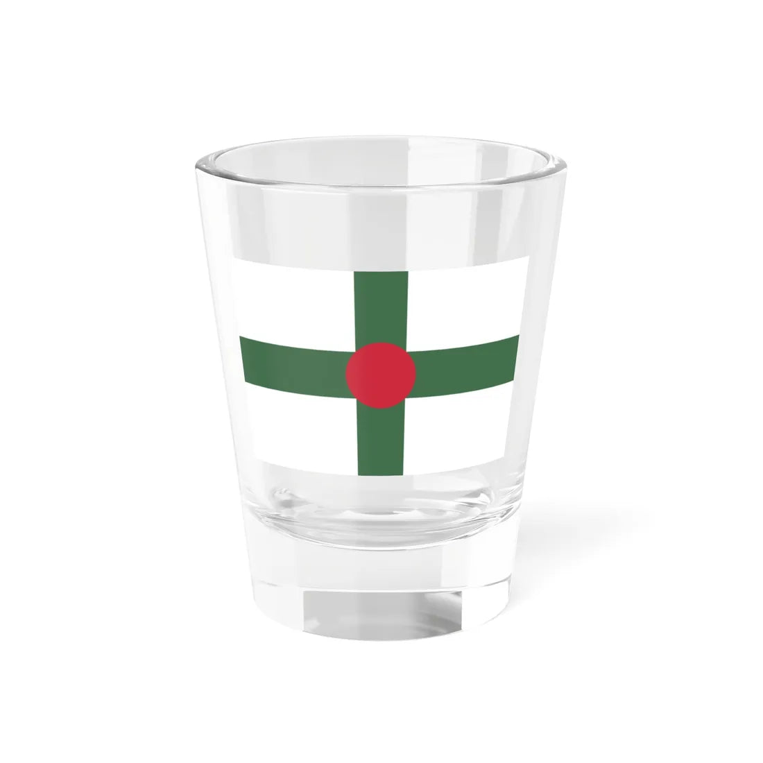 Flag of the Royal Hungarian High Command 1939 (Hungary) Shot Glass 1.5oz 1.5oz - Go Mug Yourself