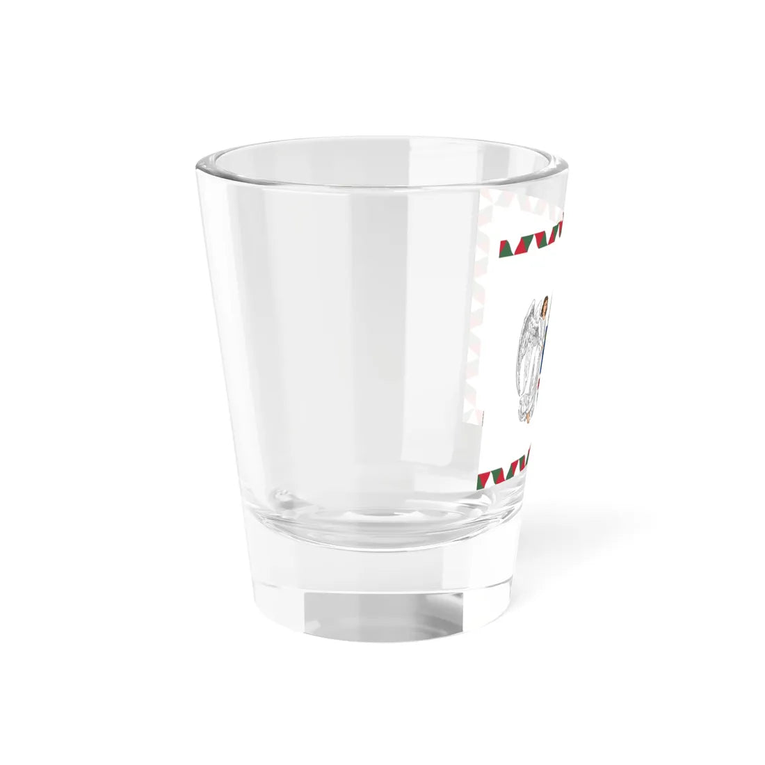 Flag of the Royal Hungarian Ludovica Military Academy (Hungary) Shot Glass 1.5oz - Go Mug Yourself