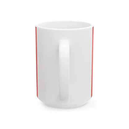 Flag of the Royal Laos Armed Forces 1952-1975 (Laos) White Coffee Mug - Go Mug Yourself