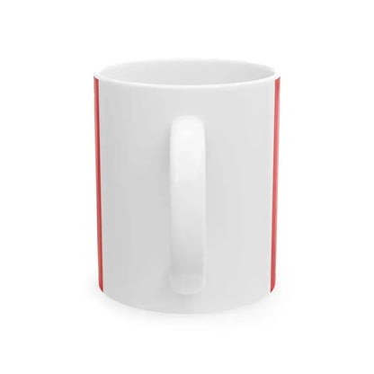 Flag of the Royal Laos Army 1952-1975 (Laos) White Coffee Mug - Go Mug Yourself