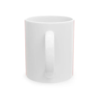 Flag of the Royal Military College of Canada (Canada) White Coffee Mug - Go Mug Yourself